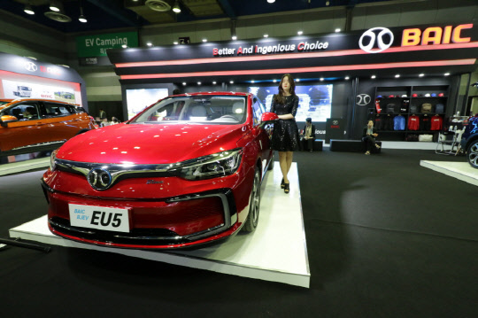 북경자동차 EU5. <북경자동차 제공>